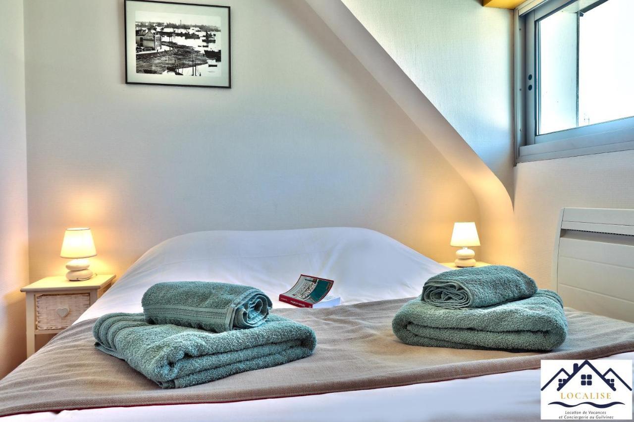 Localise - M3A La Maison Du Pecheur Au Guilvinec - Chambres Vue Mer - A 20M De La Mer Situee A La Pointe De Men Meur - Tout A Pied, Plage, Port, Centre, Commerces, Marche - Wifi Inclus - Linge De Lit Inclus - Jardin Clos - En Option , Menage Et Servi Exterior foto
