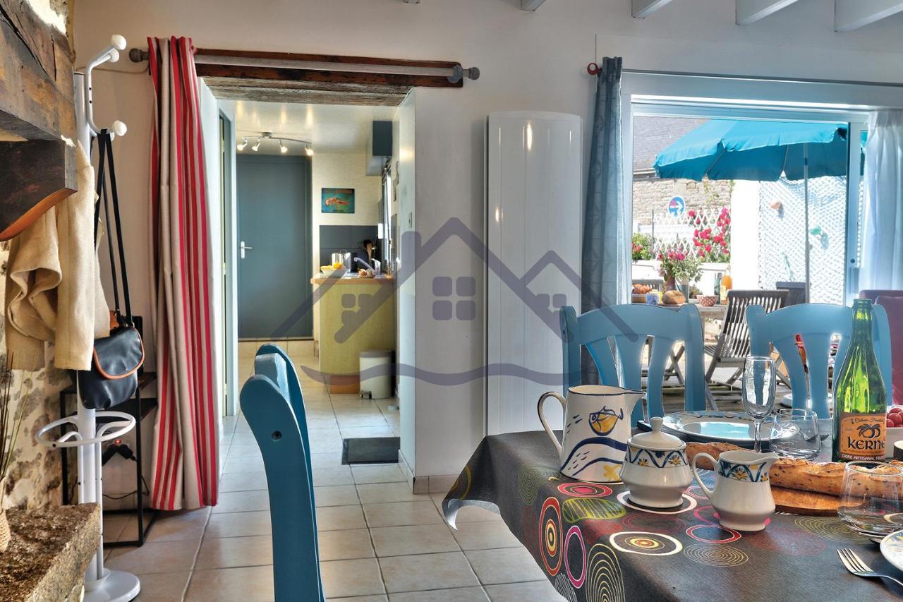 Localise - M3A La Maison Du Pecheur Au Guilvinec - Chambres Vue Mer - A 20M De La Mer Situee A La Pointe De Men Meur - Tout A Pied, Plage, Port, Centre, Commerces, Marche - Wifi Inclus - Linge De Lit Inclus - Jardin Clos - En Option , Menage Et Servi Exterior foto
