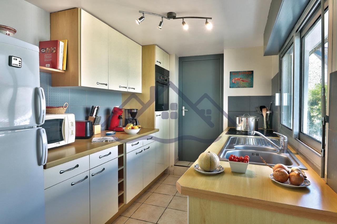 Localise - M3A La Maison Du Pecheur Au Guilvinec - Chambres Vue Mer - A 20M De La Mer Situee A La Pointe De Men Meur - Tout A Pied, Plage, Port, Centre, Commerces, Marche - Wifi Inclus - Linge De Lit Inclus - Jardin Clos - En Option , Menage Et Servi Exterior foto